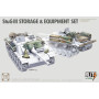StuG III Set de rangement et d'équipement - 1/35 - TAKOM 8018