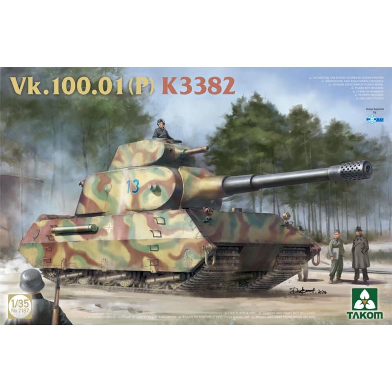 Vk.100.01(p) K3382 - 1/35 - TAKOM 2187