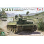 Tiger I Projet Expérimental Sd.Kfz. 181 Pz.Kpfw. VI Ausf. E - 1/35 - TAKOM 2192