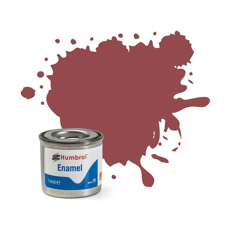 Humbrol 73 - Matt wine (gris brun olive mat) - peinture enamel 14ml AA0802