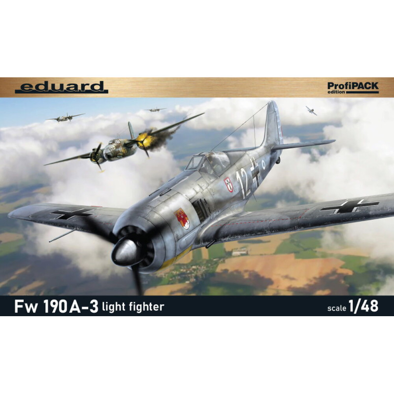 Fw 190A-3 Light Fighter Profipack - 1/48 - EDUARD 82141