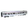 Voiture Mistral 69 Bar inox TEE ép. IV - SNCF - HO 1/87 - JOUEF HJ4125