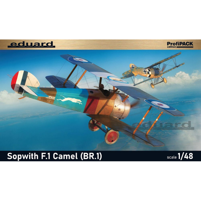 Sopwith F.1 Camel (BR.1), Profipack - 1/48 - EDUARD 82171