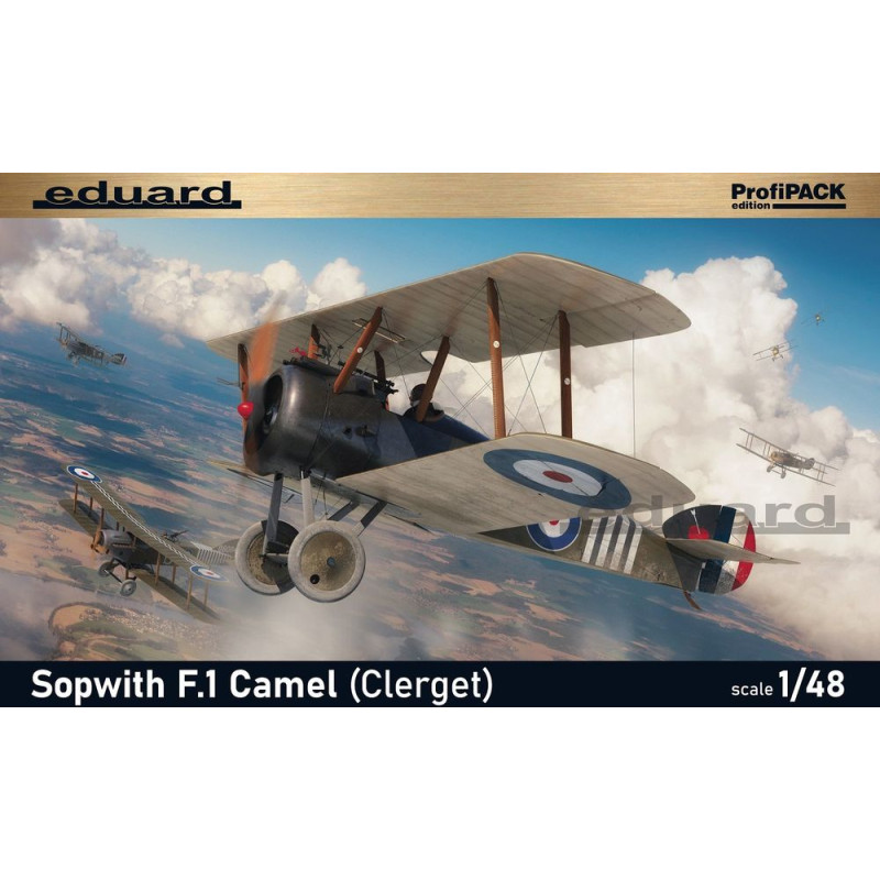 Sopwith F.1 Camel (Clerget), Profipack - 1/48 - EDUARD 82172