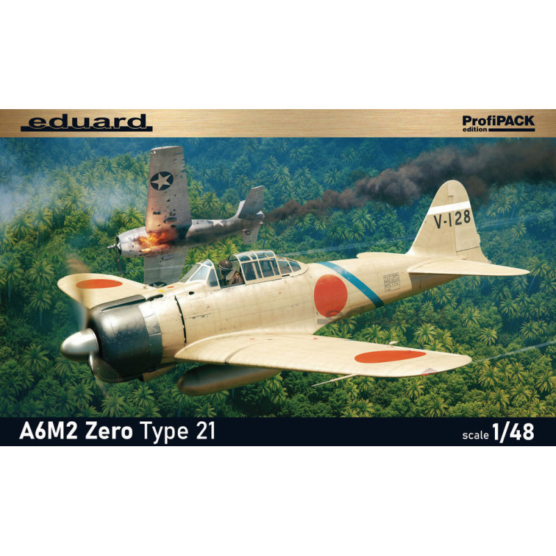 A6M2 Zero Type 21 - 1/48 - EDUARD 82212