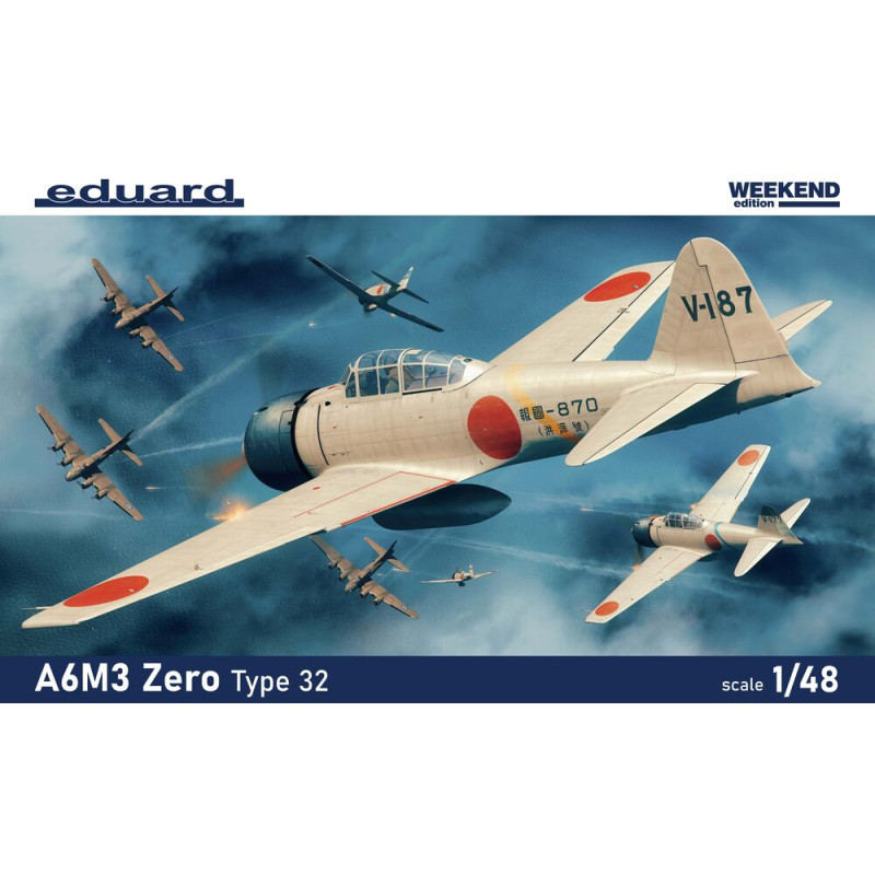 A6M3 Zero Type 32 Édition Week-end - 1/48 - EDUARD 84191