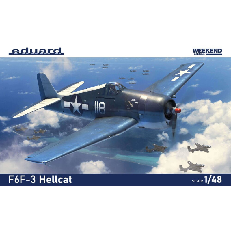 F6F-3 Hellcat Weekend Edition - 1/48 - EDUARD 84194