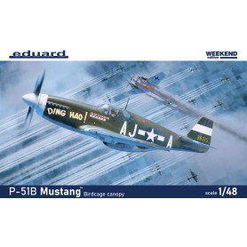 P-51B/C Mustang Birdcage canopy - 1/48 - EDUARD 84209