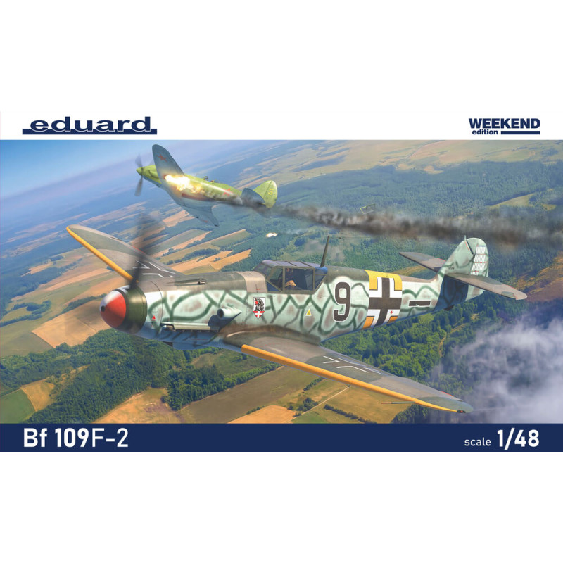 Bf 109F-2 Weekend Edition - 1/48 - EDUARD 84212