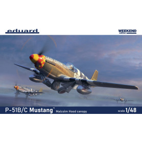 P-51B/C Mustang Malcolm Hood - 1/48 - EDUARD 84214