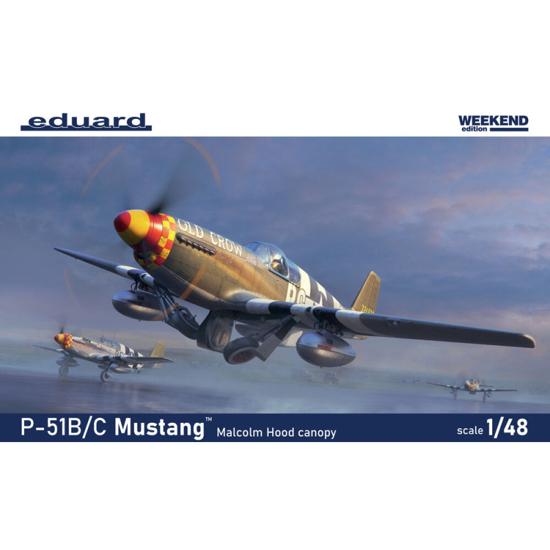 P-51B/C Mustang Malcolm Hood - 1/48 - EDUARD 84214