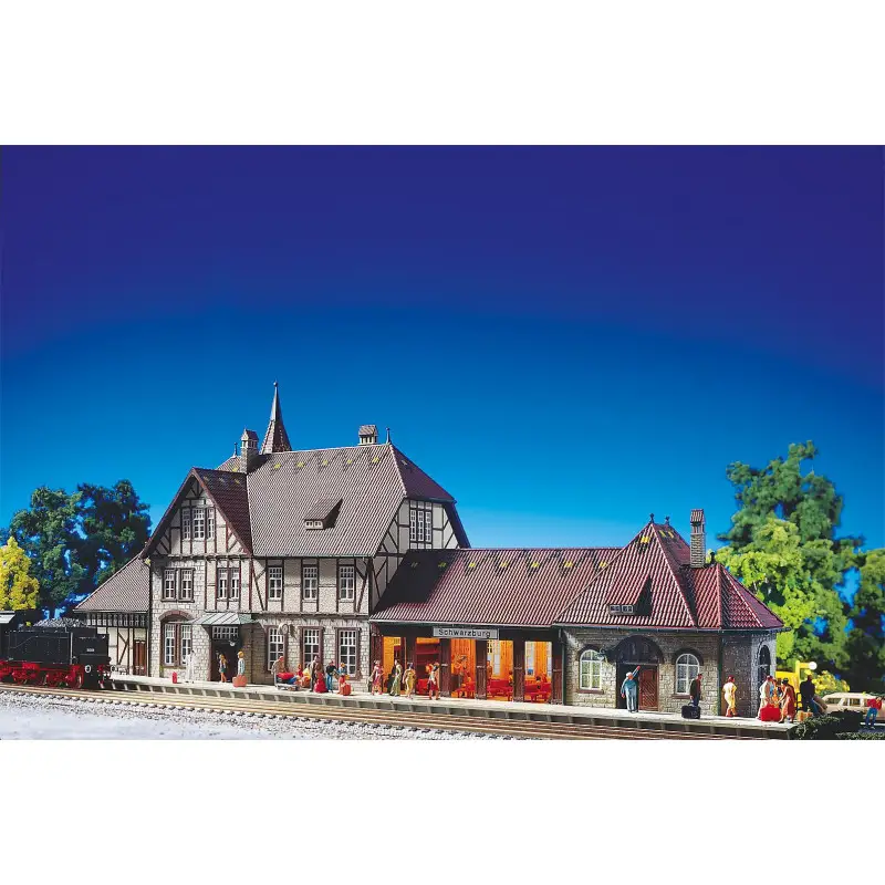 Gare Schwarzburg - HO 1/87 - FALLER 110116