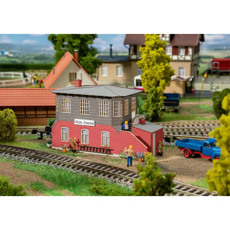Poste d'aiguillage Zweckel - HO 1/87 - FALLER 120091