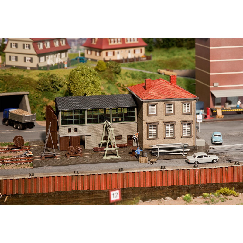 Atelier de maintenance caténaires - HO 1/87 - FALLER 120237