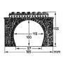 Entré de tunnel pour double voie (x2) - HO 1/87 - FALLER 120565