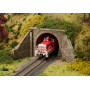 Portail de tunnel pour voie unique - HO 1/87 - FALLER 120558