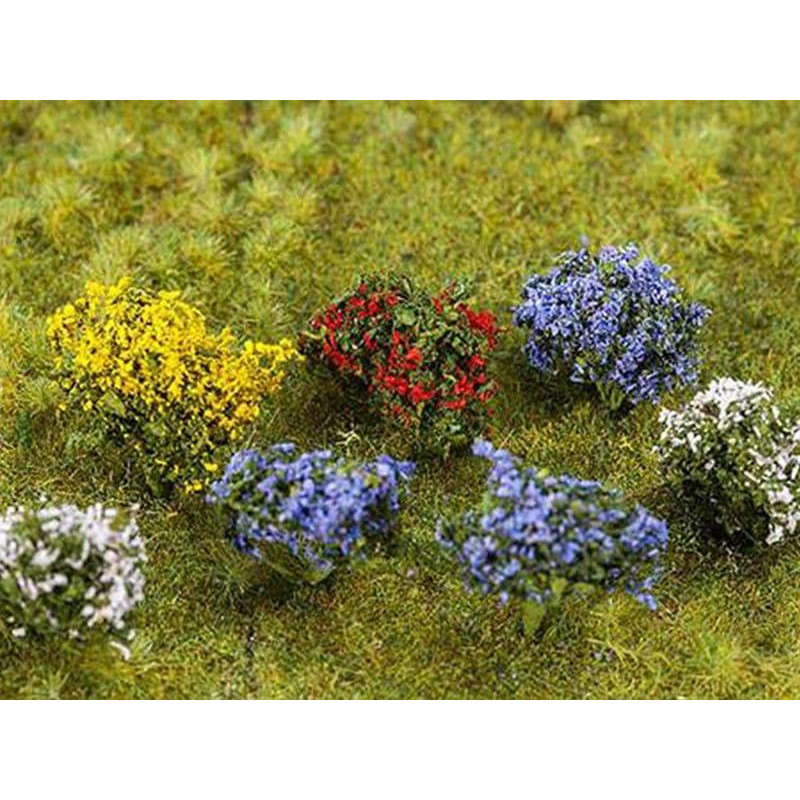 14 buissons en fleurs échelle HO 1/87 - FALLER 181269