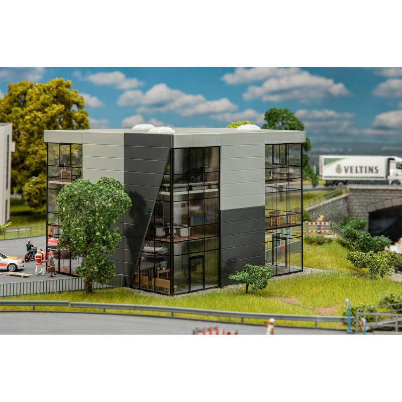Immeuble de bureaux - HO 1/87 - FALLER 130156