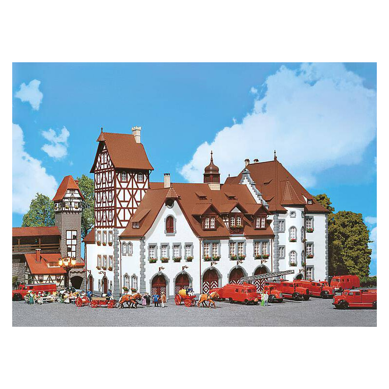 Grande caserne de pompiers - HO 1/87 - FALLER 130337