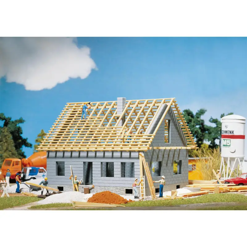 Maison en construction - HO 1/87 - FALLER 130303