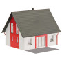 Maison individuelle rouge - HO 1/87 - FALLER 130315