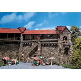 Tours remparts - HO 1/87 - FALLER 130403