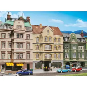 Maison urbaine+bistro - HO 1/87 - FALLER 130447