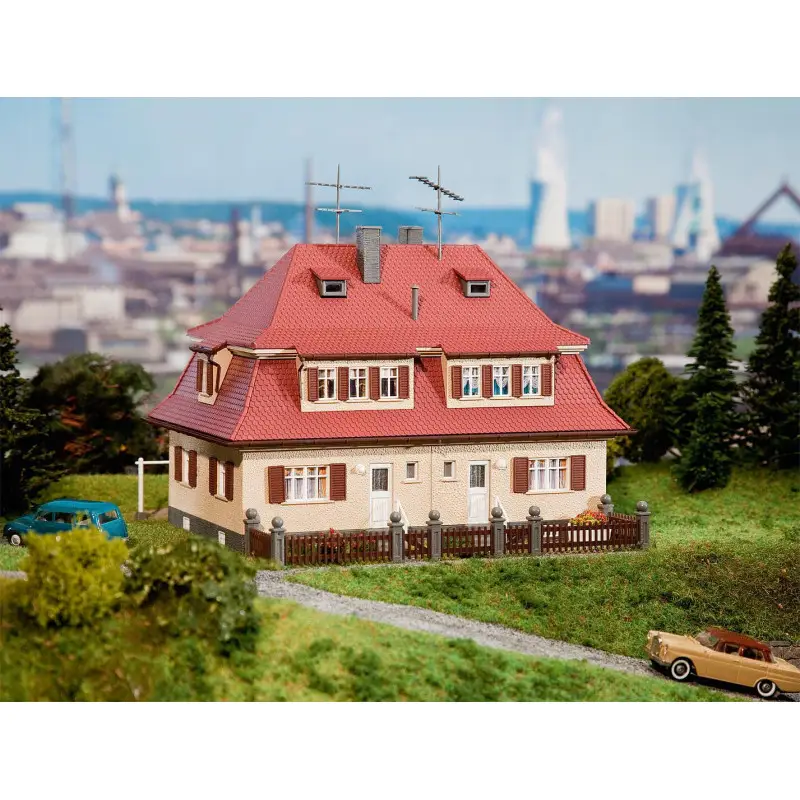 Maison jumelle - HO 1/87 - FALLER 130464