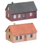 2x Maisons en briques - HO 1/87 - FALLER 130507
