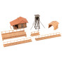 Pavillon de chasse avec mirador - HO 1/87 - FALLER 130637