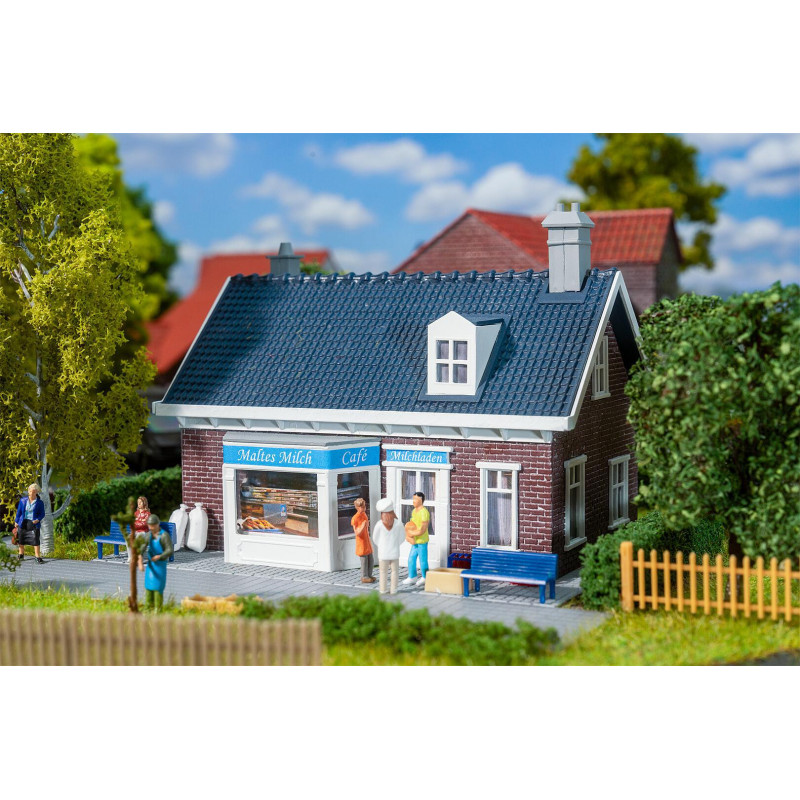 Petite laiterie avec habitation - HO 1/87 - FALLER 131323