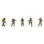Pompiers époque VI, set II - HO 1/87 - FALLER 151638