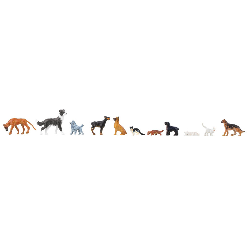 Chiens et chats - HO 1/87 - FALLER 151902