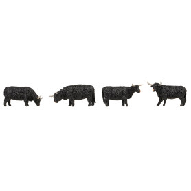 Vaches écossaises noires - HO 1/87 - FALLER 151957