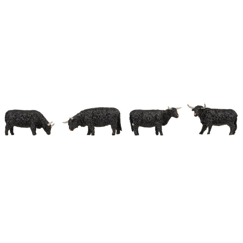 Vaches écossaises noires - HO 1/87 - FALLER 151957