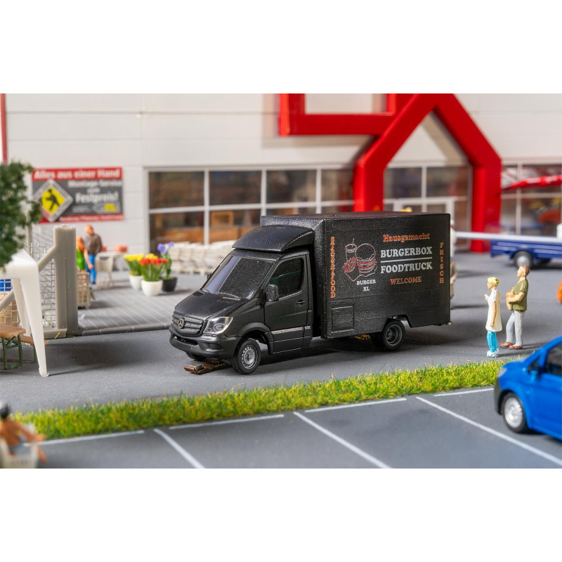 Camion-restaurant MB Sprinter Foodtruck (HERPA) - HO 1/87 - FALLER 161324