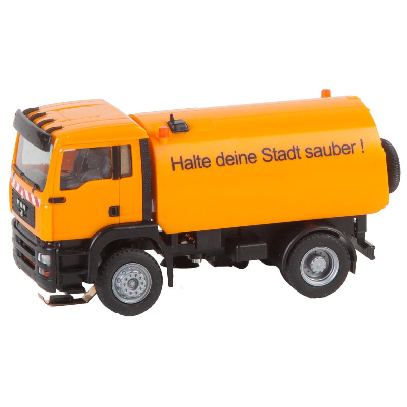 Camion MAN TGA balayeuse de voirie - HO 1/87 - FALLER 161482