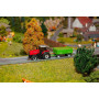 Tracteur MF Car System avec remorque - HO 1/87 - FALLER 161536