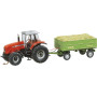 Tracteur MF Car System avec remorque - HO 1/87 - FALLER 161536