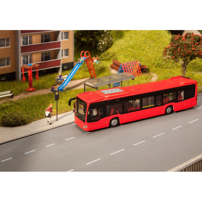 Coffret Arrêt de bus - HO 1/87 - FALLER 161667