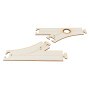 Laser-Street Bifurcation gauche et embranchement 45° - HO 1/87 - FALLER 161939