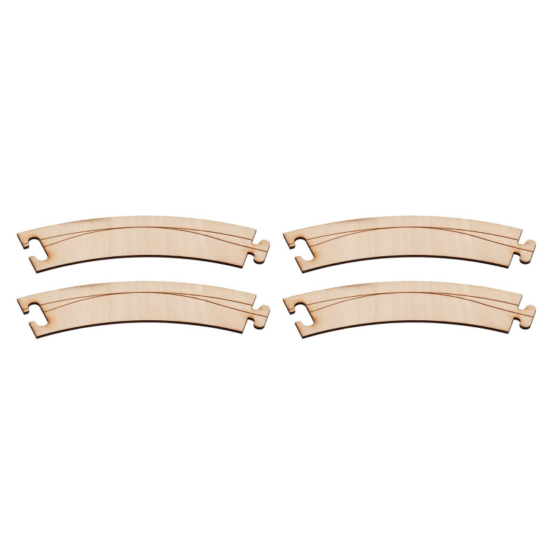 Coude de voie Laser-Street 45° - N 1/160 - FALLER 162120
