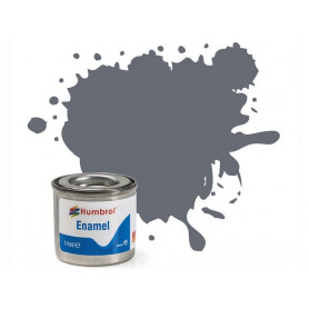 Humbrol 123 - Satin Dark Sea Grey (gris mer foncé satiné) - peinture enamel 14ml AA1359