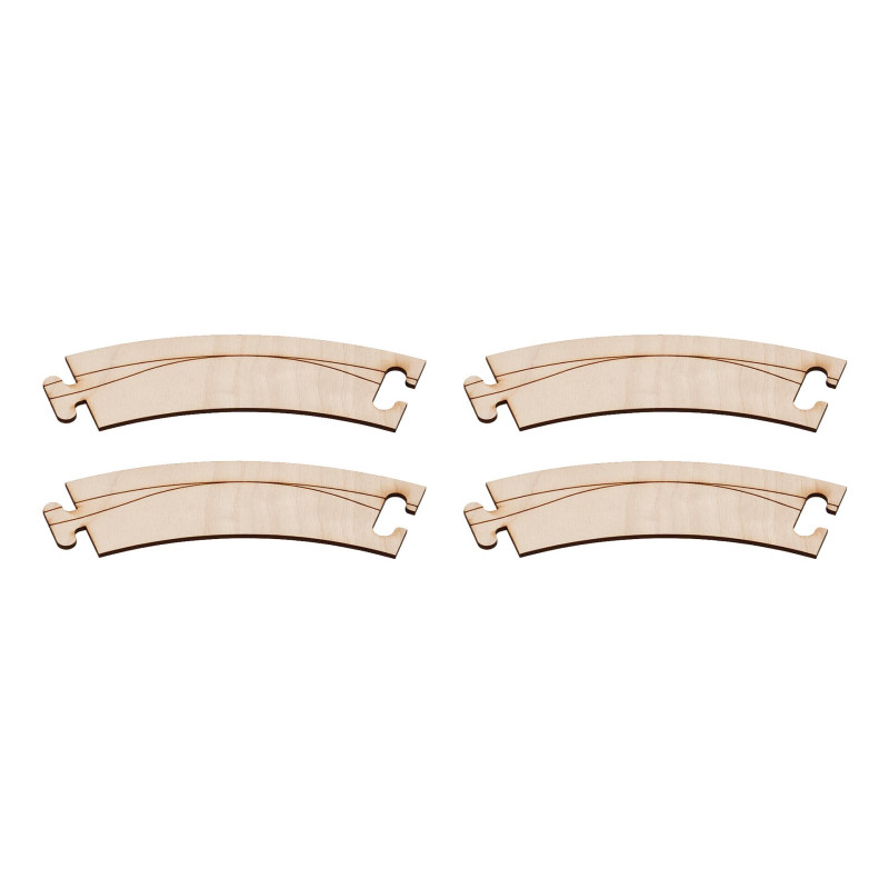 Coude de voie Laser-Street 45° - N 1/160 - FALLER 162121