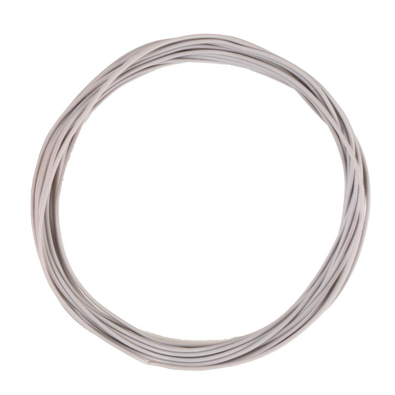 Fil torsadé 0,04 mm², gris, 10 m - HO 1/87 - FALLER 163784