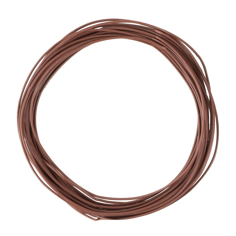 Fil torsadé 0,04 mm², brun - HO 1/87 - FALLER 163788