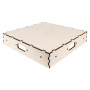 Soubassement 0,5 m x 0,5 m - HO 1/87 - FALLER 170101