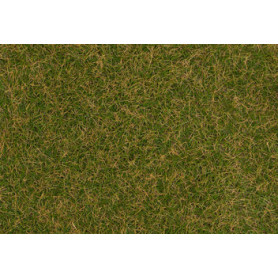 Fibres de flocage herbes sauvages, brun-vert, 4 mm, 1 kg - FALLER 170259