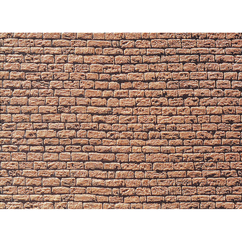 Plaque de mur, Calcaire coquillier - HO 1/87 - FALLER 170620
