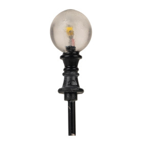 Luminaire de chemin LED, boule, blanc chaud, 3 pièces - HO 1/87 - FALLER 180137